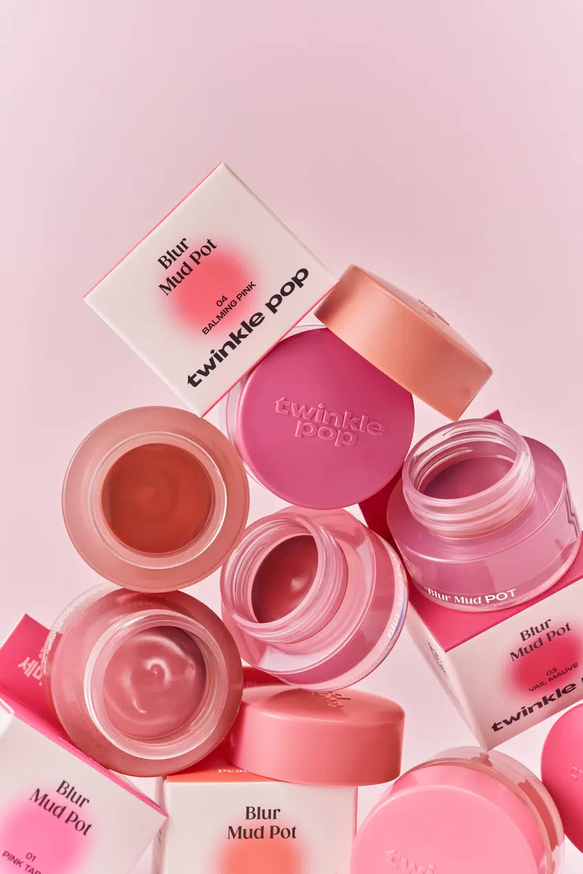 TWINKLE POP by CLIO 柔霧磨皮唇頰兩用泥【4款色號】