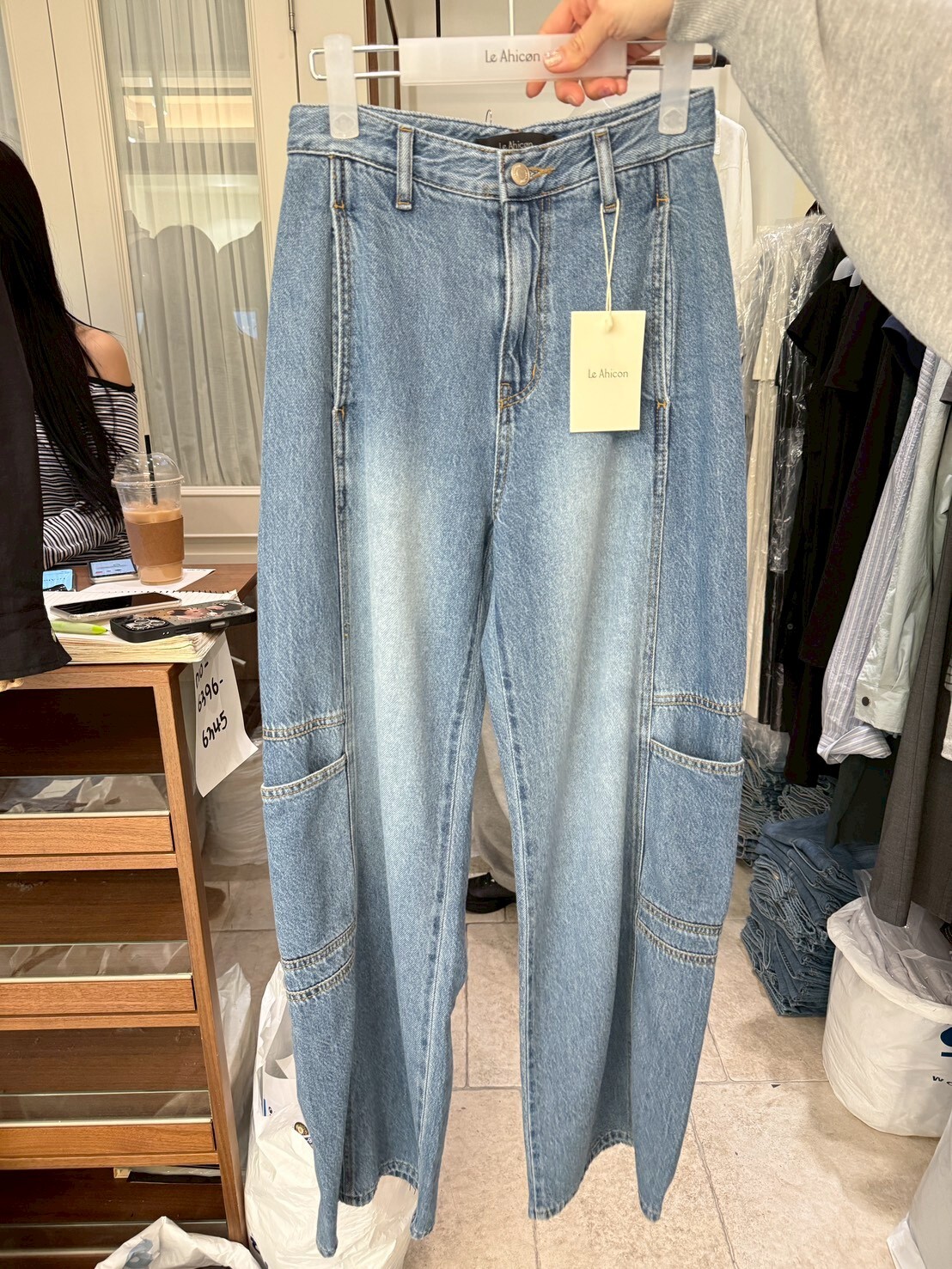 #AF83遛娃輕薄好穿牛仔褲