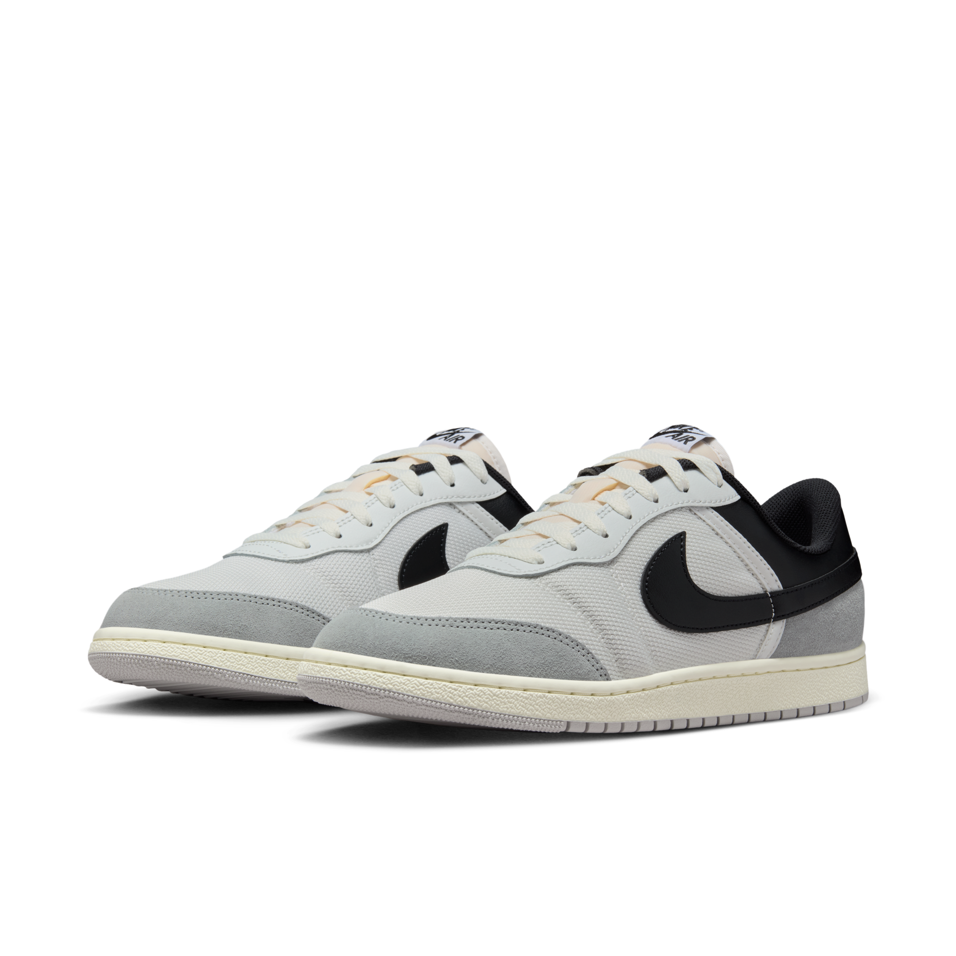 男鞋 NIKE AIR JORDAN SKYLINE LOW 白灰黑 網布 麂皮 緩震 復古 運動鞋【IM2055-101】