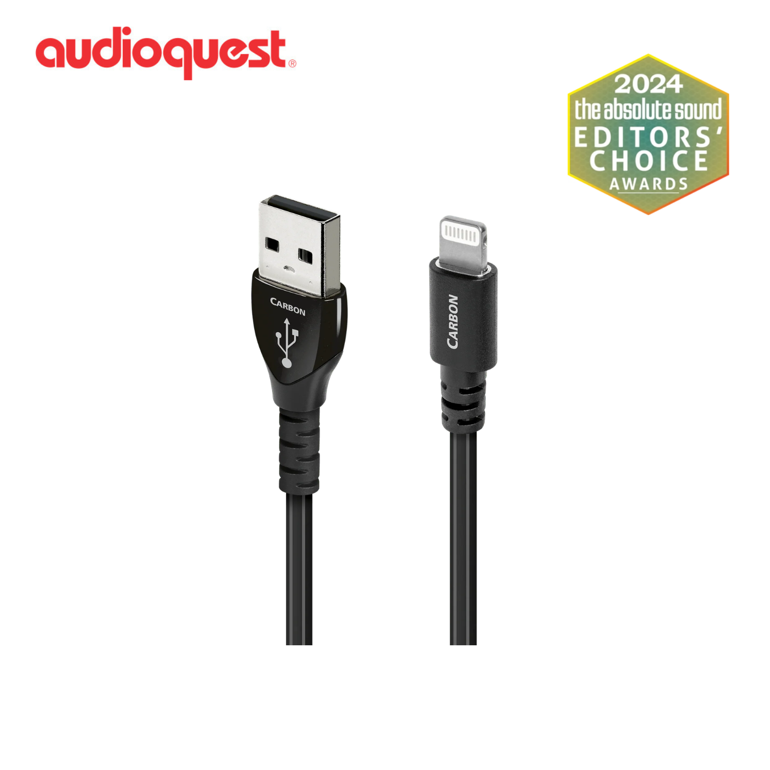 AudioQuest 碳纖 Carbon USB 線 (USB-A > Lightning)