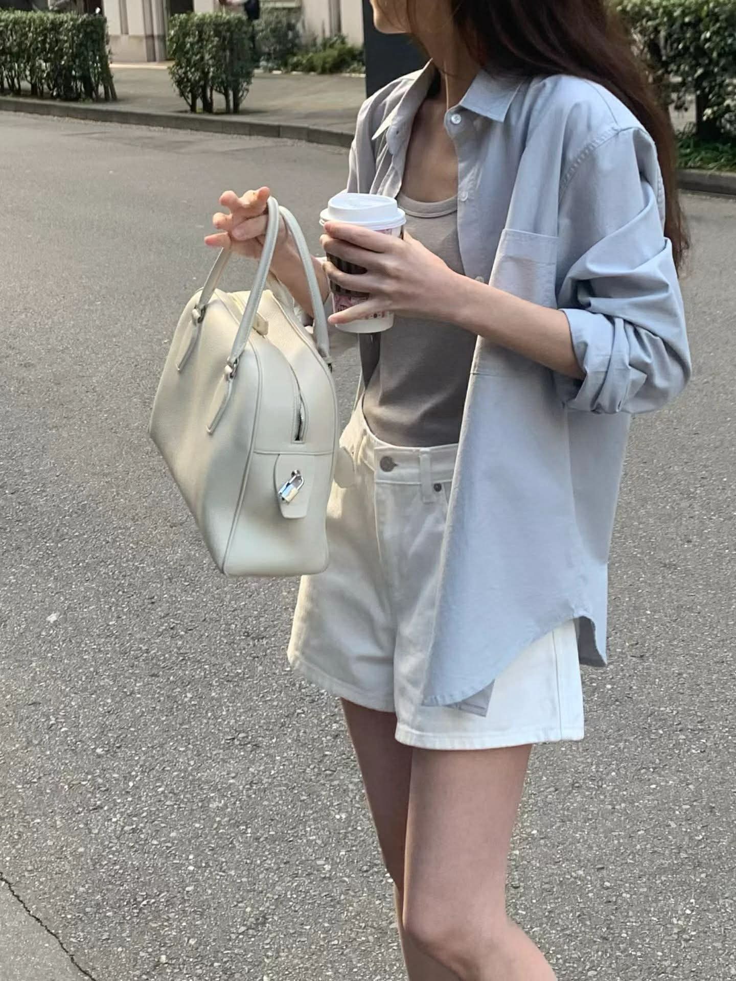 PA09 超修身A字丹寧短褲