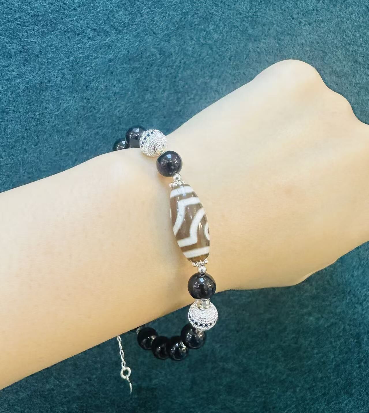 CF7243 血翳天珠DIY928