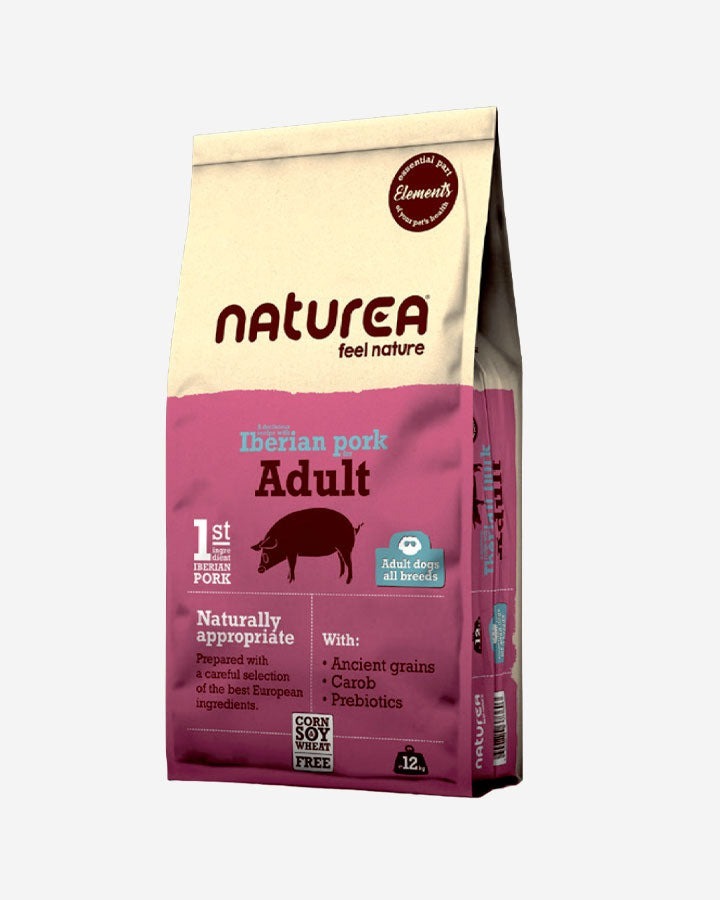 Naturea Elements系列 成犬糧．伊比利亞豬肉2kg/12kg