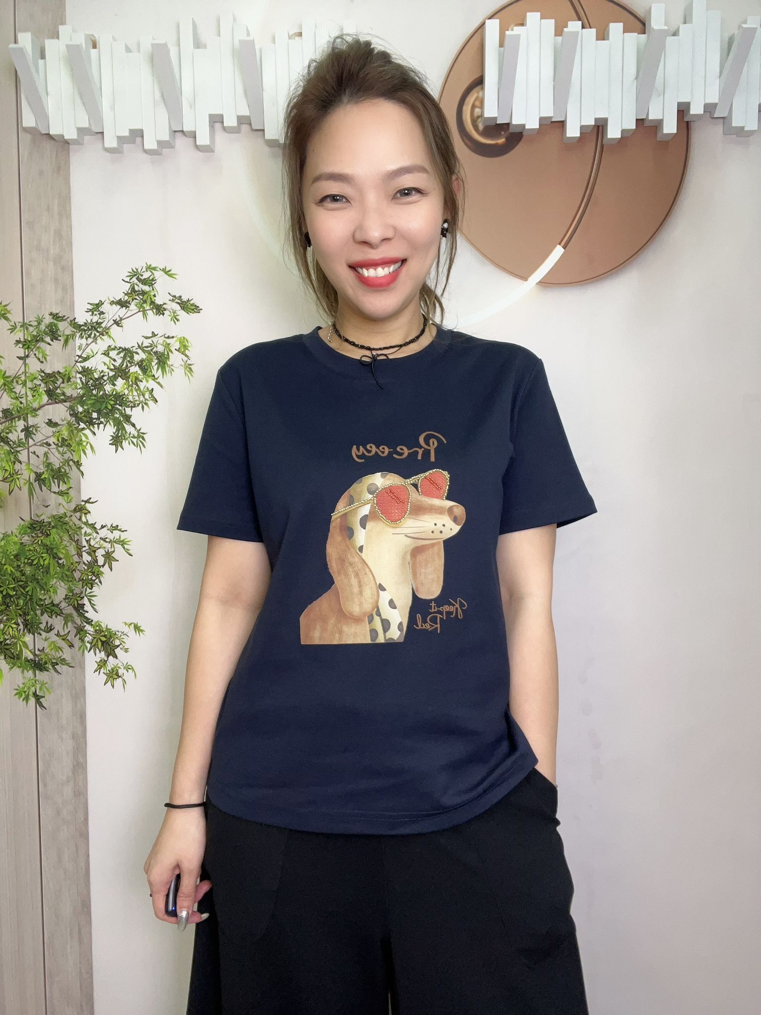 Mar 狗圖案top ~153F