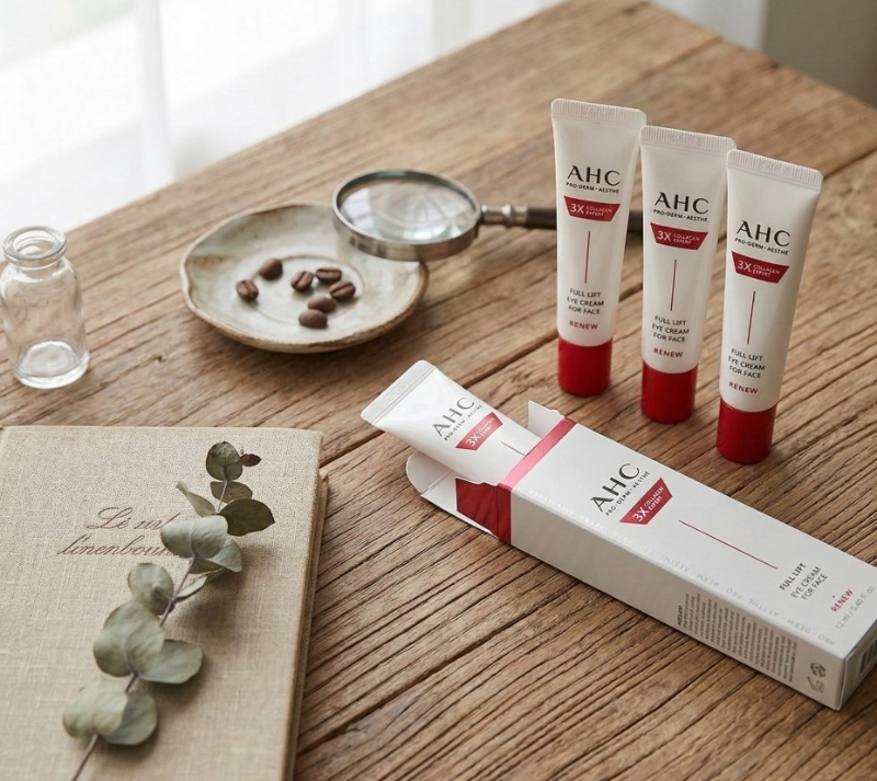 韓國 AHC 第十四代 4D 3X Collagen Expert 全臉按摩緊緻眼霜 12ml