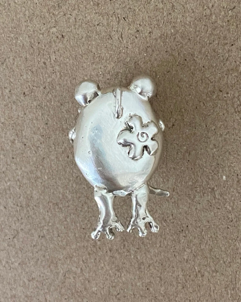 Ginger angel 青蛙與花項鍊