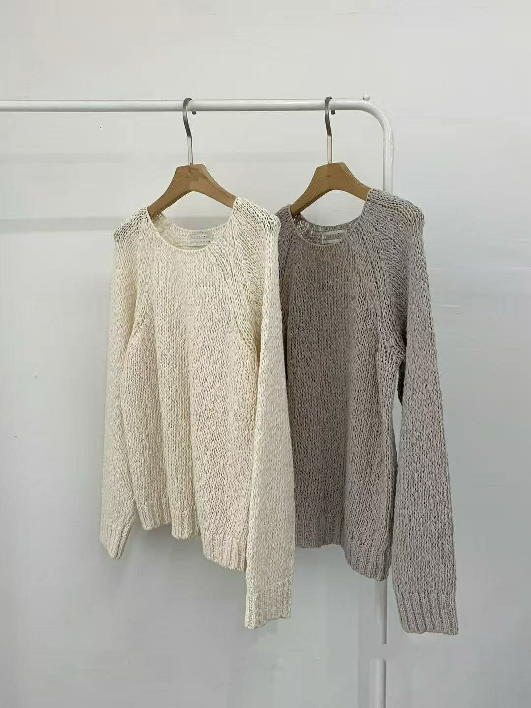 PA15 法式慵懶鉤織上衣