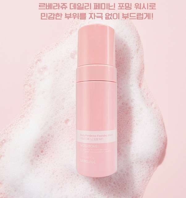 WSBB10759  韓國LEBELAGE 舒敏私密清潔慕斯150ml（5月中旬）