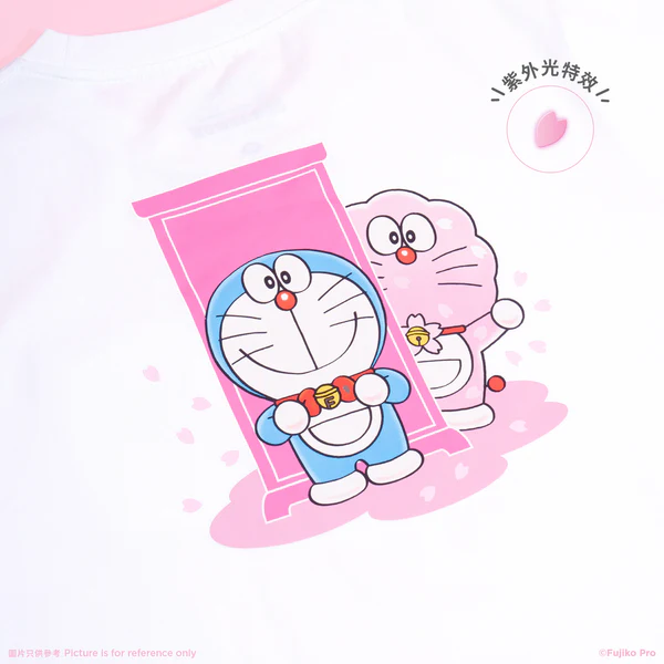多啦A夢主題紀念限定款T恤（白色）