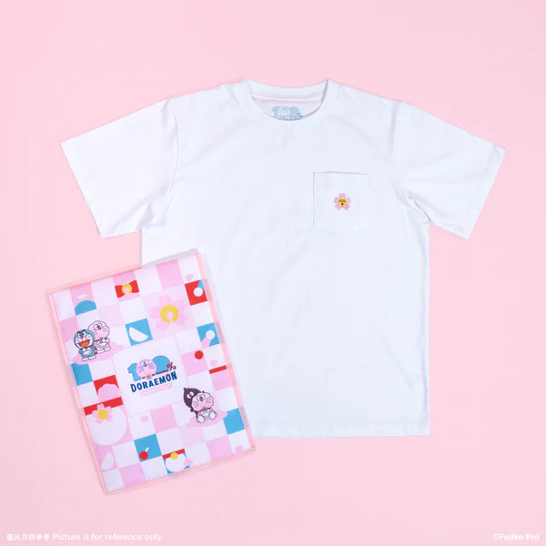 多啦A夢主題紀念限定款T恤（白色）