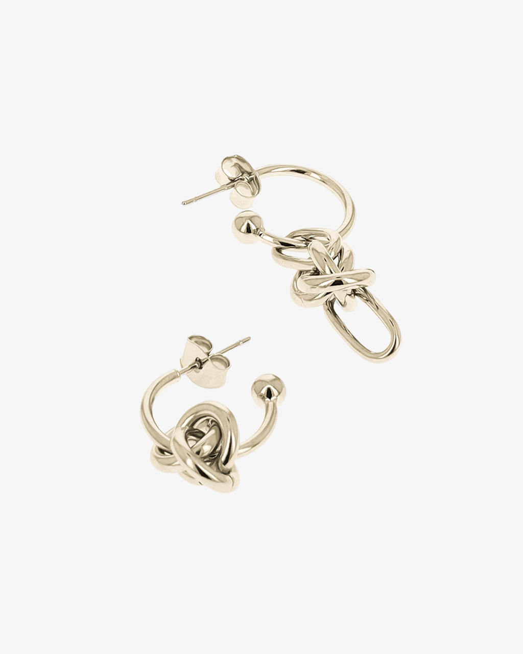 Justine Clenquet  DARIA EARRINGS (Gold)