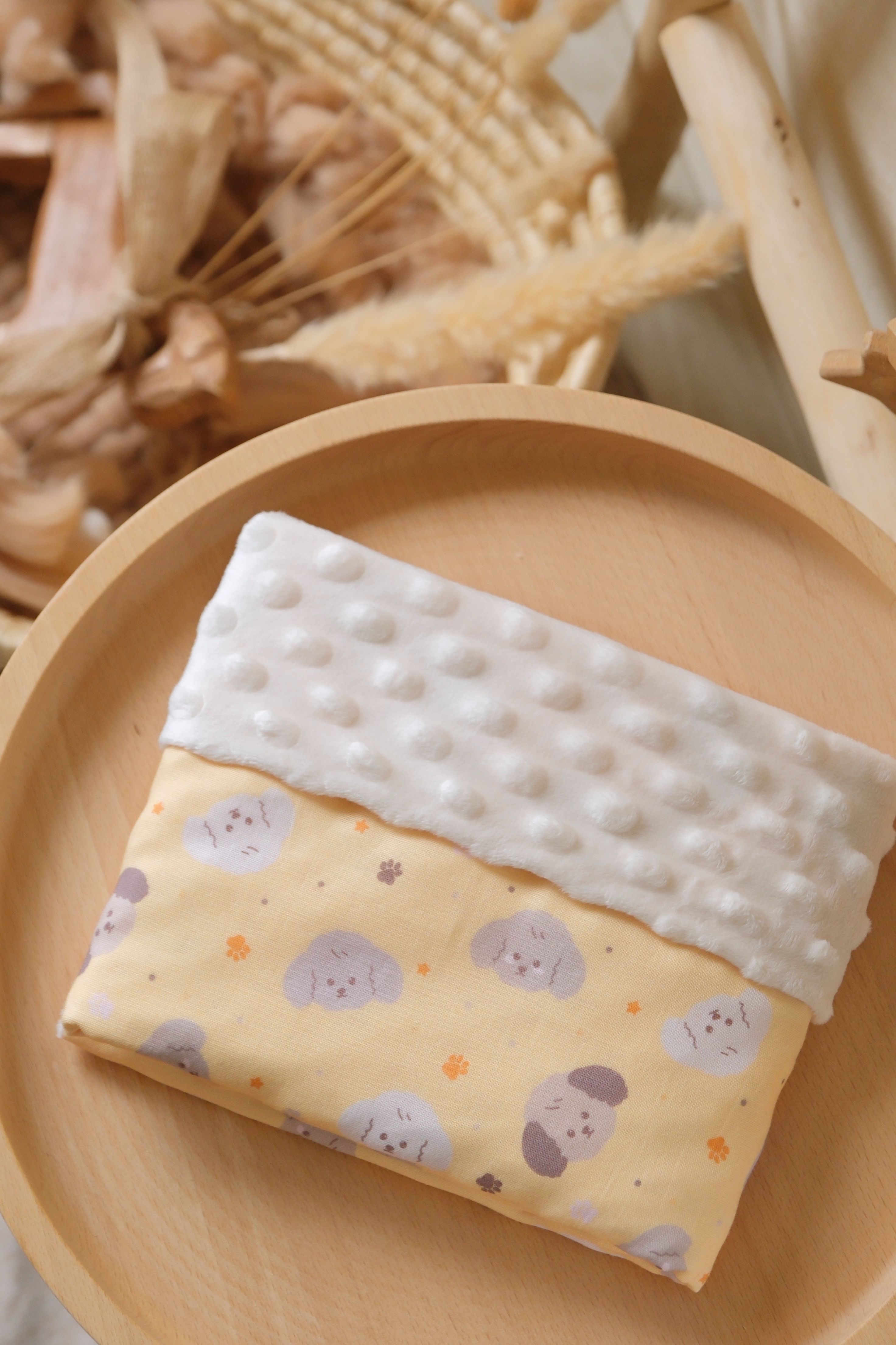 Hi Y.P store-嬰兒車蓋毯-獨家設計款-汪汪星語