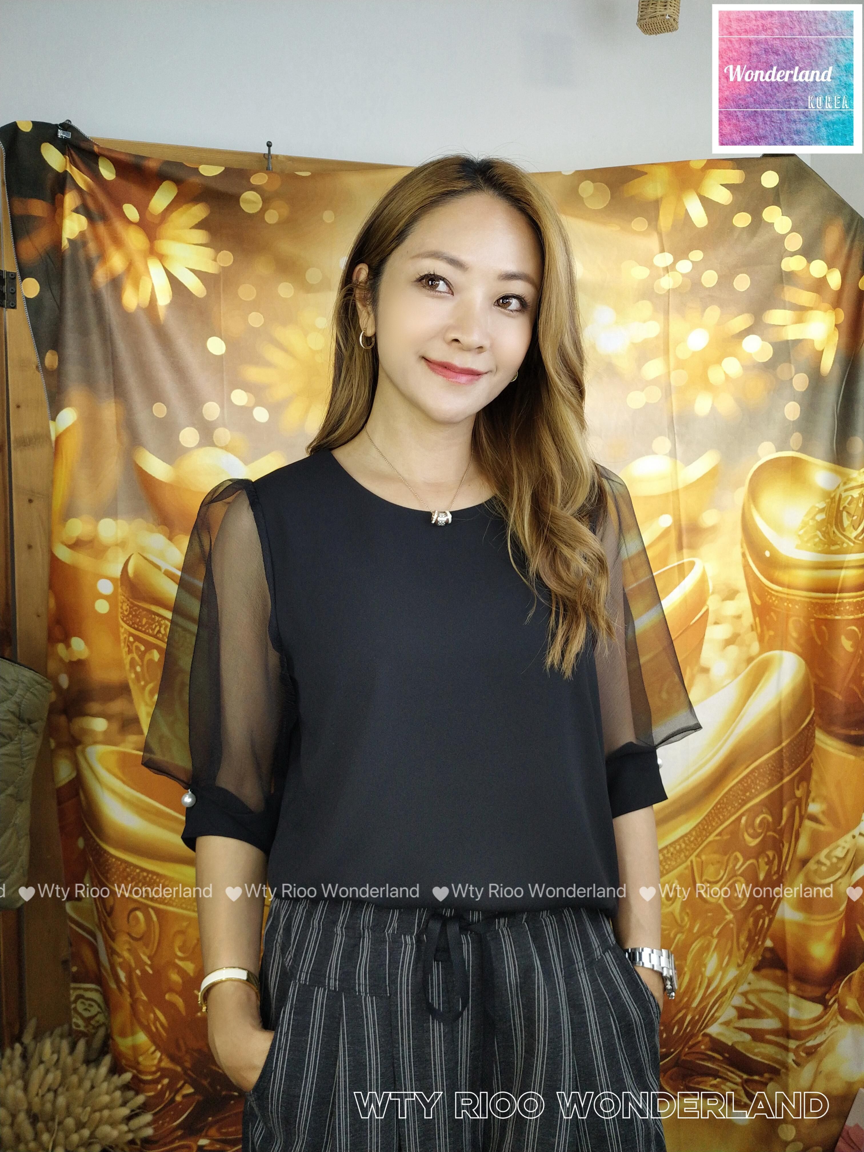 W14-W15 W031006氣質紗袖