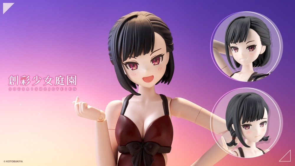 26年8月 1/10 創彩少女庭園 YOMI【泳裝】組裝模型(JK087)