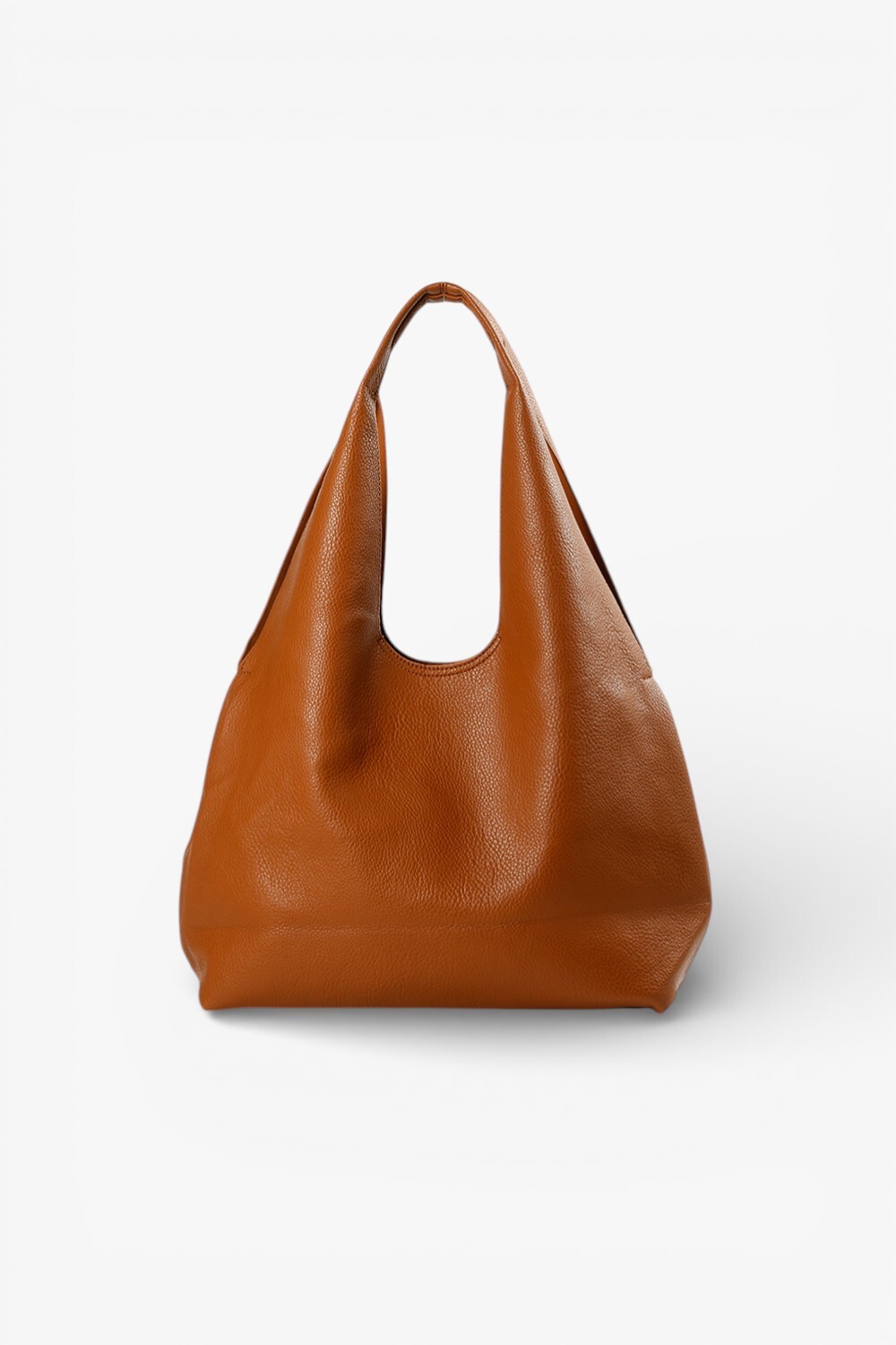 Fairy 素面簡約肩背包 棕色