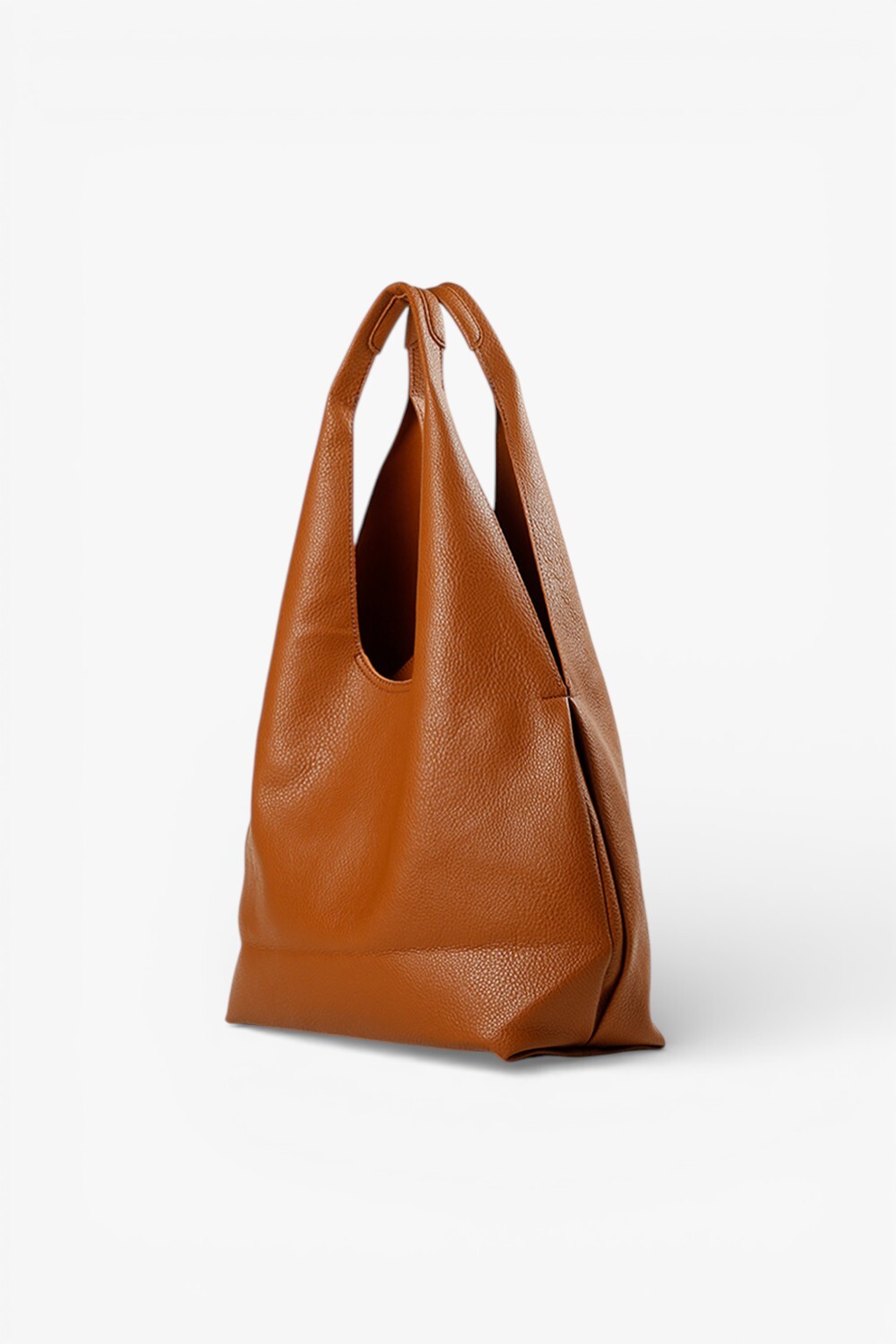 Fairy 素面簡約肩背包 棕色