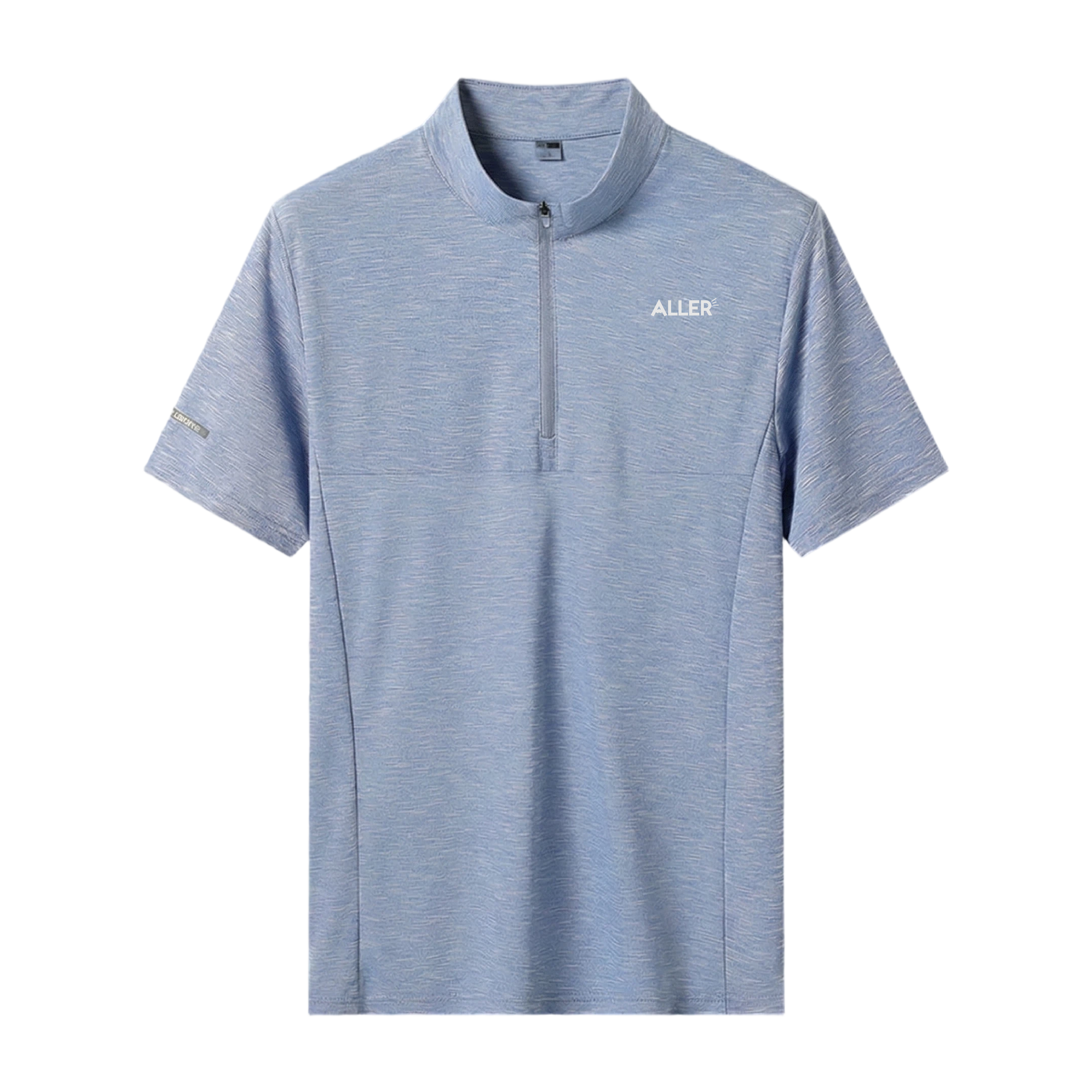 ALLER 立領拉鍊POLO排汗衫 中性款 (3色) 排汗透氣/快乾/登山休閒 10AL8860