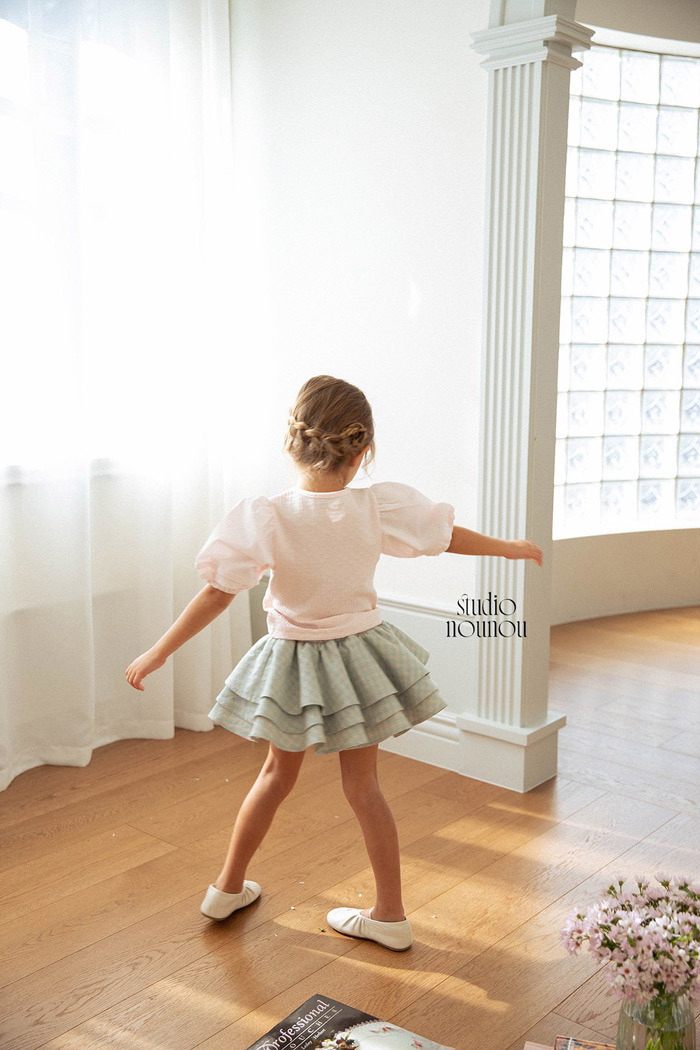 正韓夏nounou 兩色夢幻蛋糕裙