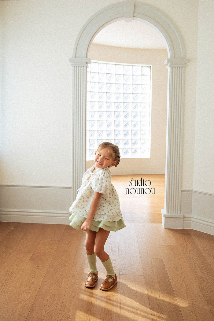 正韓夏nounou 兩色夢幻蛋糕裙