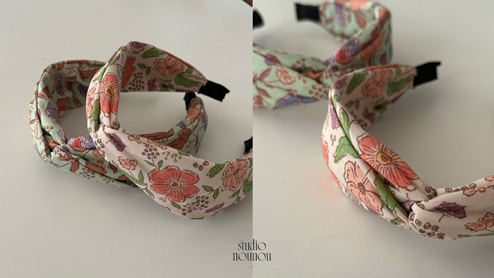 正韓夏nounou 兩色莫內花園髮箍