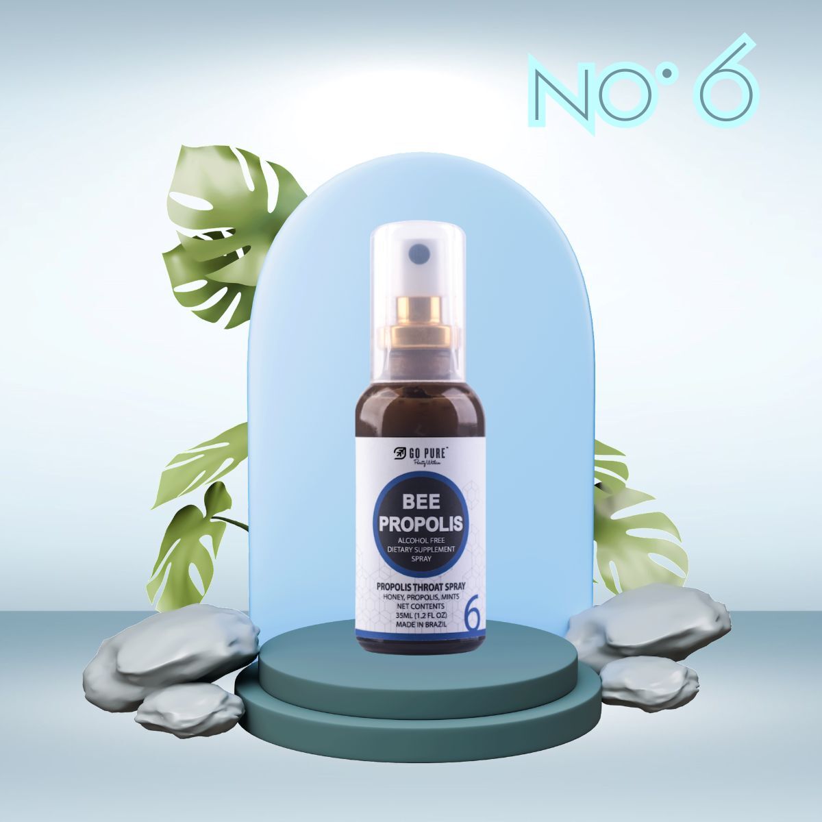 Q9 GO PURE NO.6 BEE PROPOLIS 35ml
