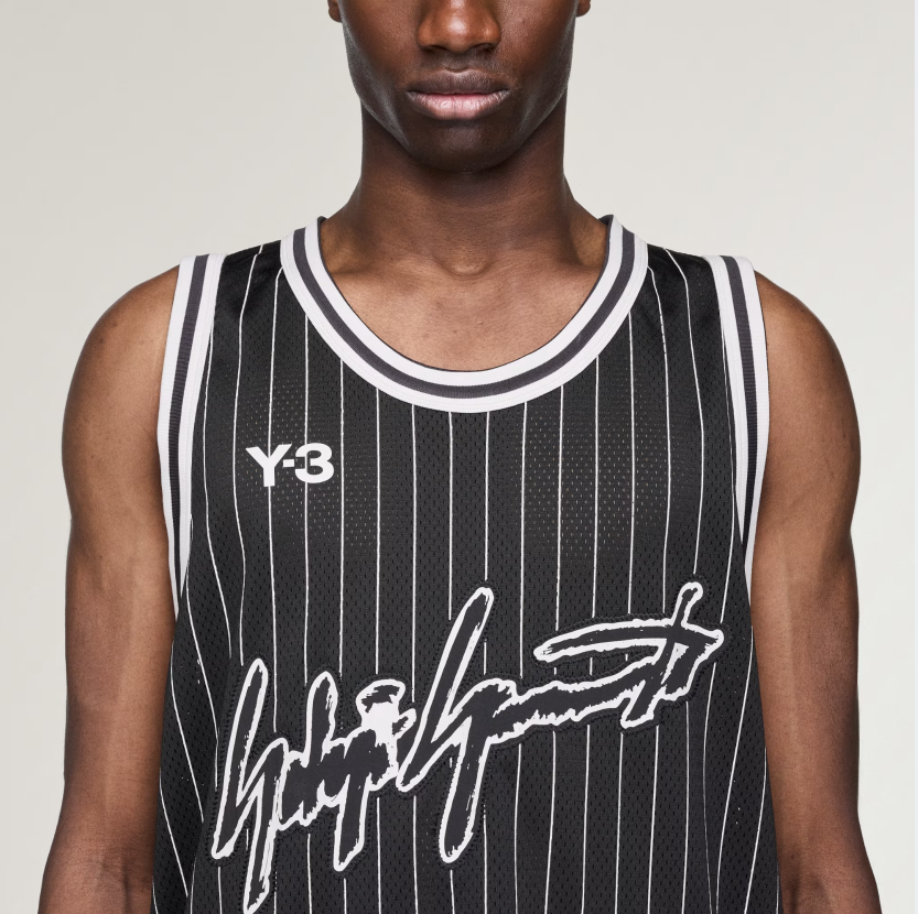 【 Y-3 ELITE 5 A BBALLJ 透氣背心球衣 - 黑 】