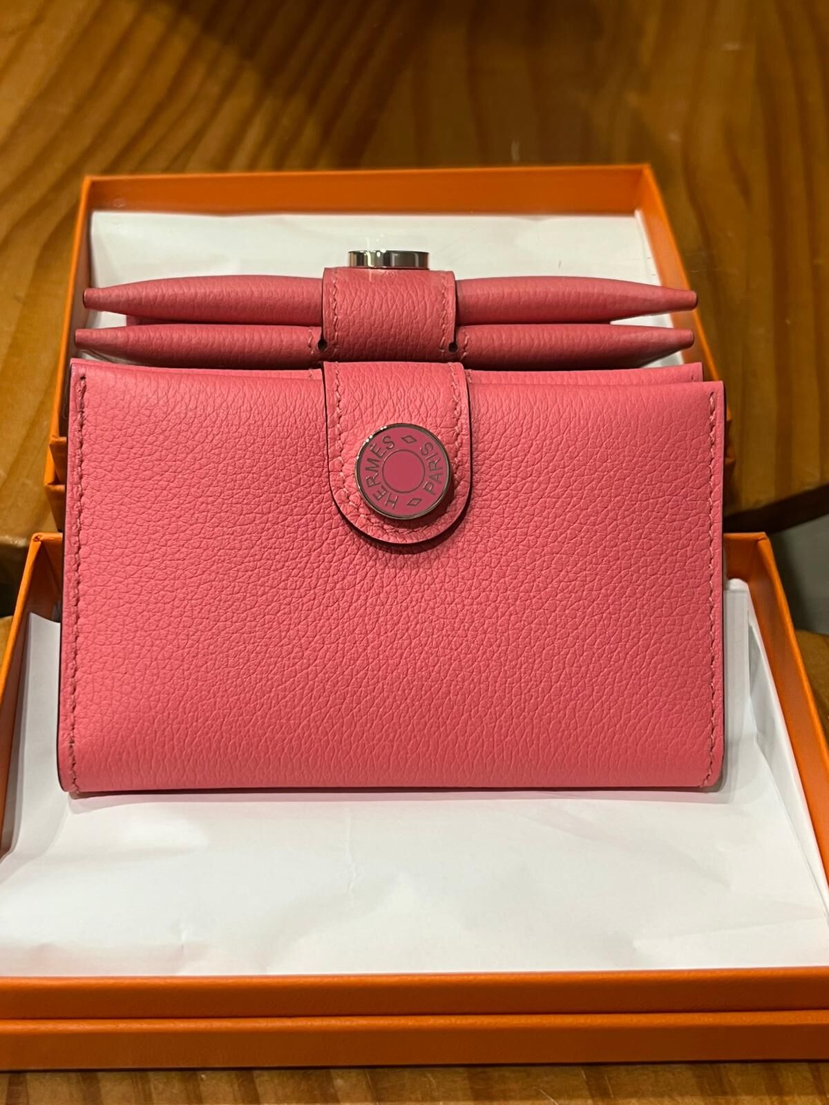 R.M.S card holder Rose Azalée / Rose Azalée evercolor