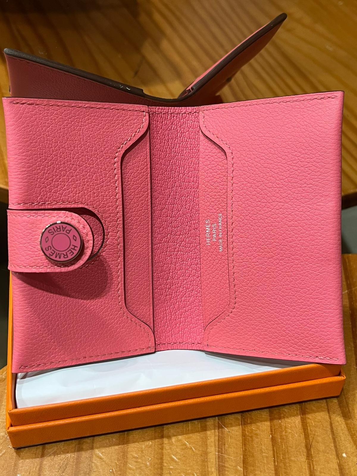 R.M.S card holder Rose Azalée / Rose Azalée evercolor