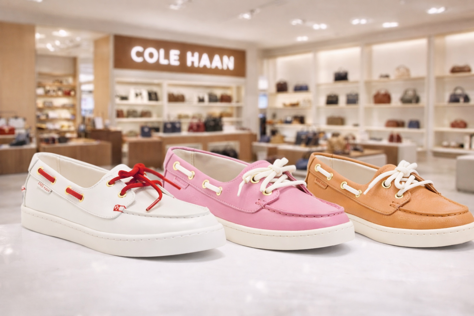 【預購】COLE HAAN H030517 經典系列 Nantucket Comfort 舒適真皮帆船鞋