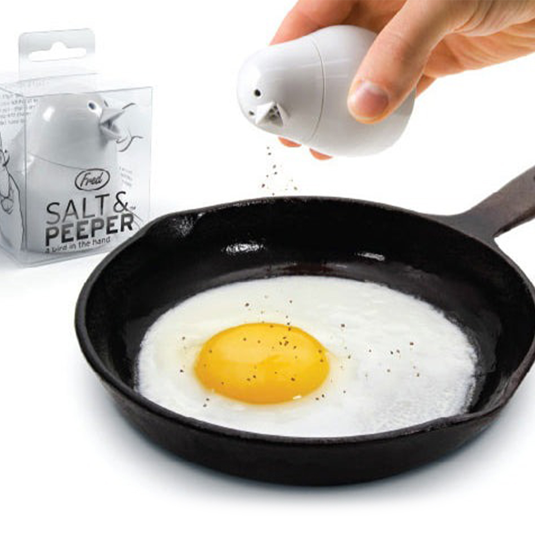 Fred & Friends | 兩用小白鳥胡椒罐