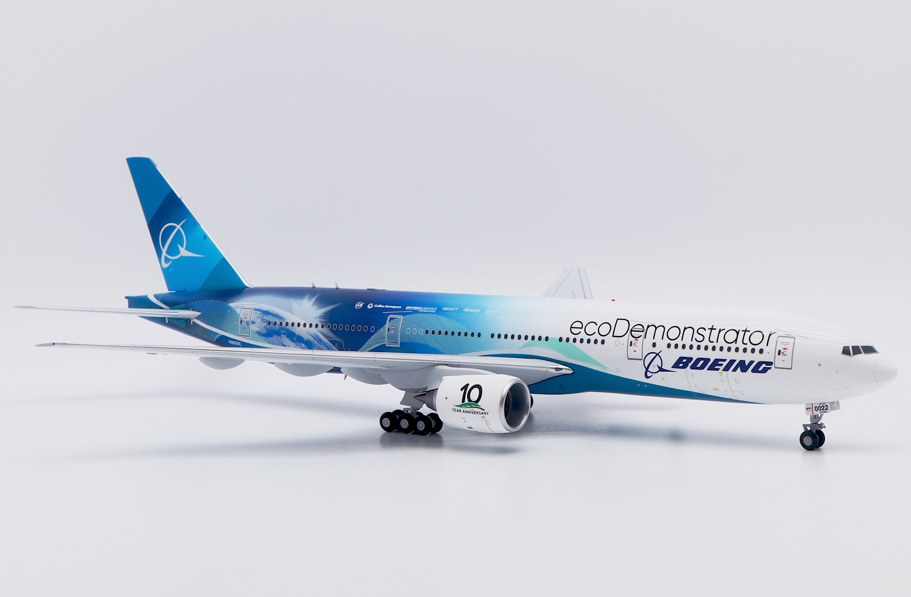 JC WINGS 1/200 波音原廠 波音777-200ER N861BC 環保示範機2022