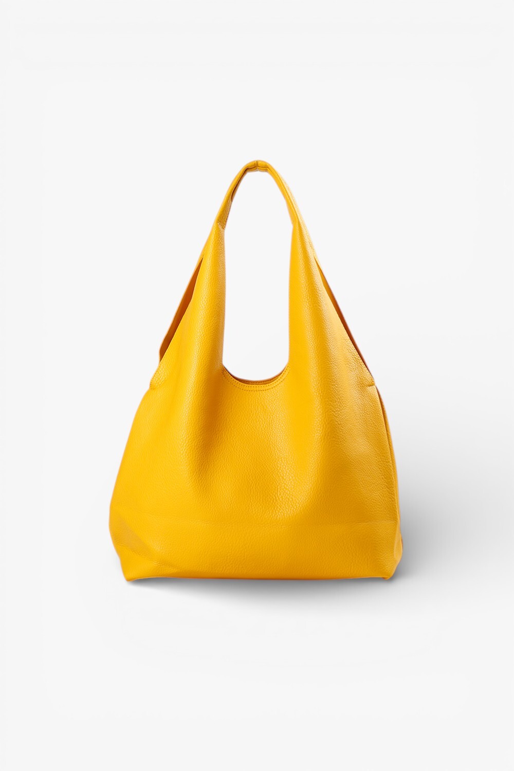 Fairy 素面簡約肩背包 黃色