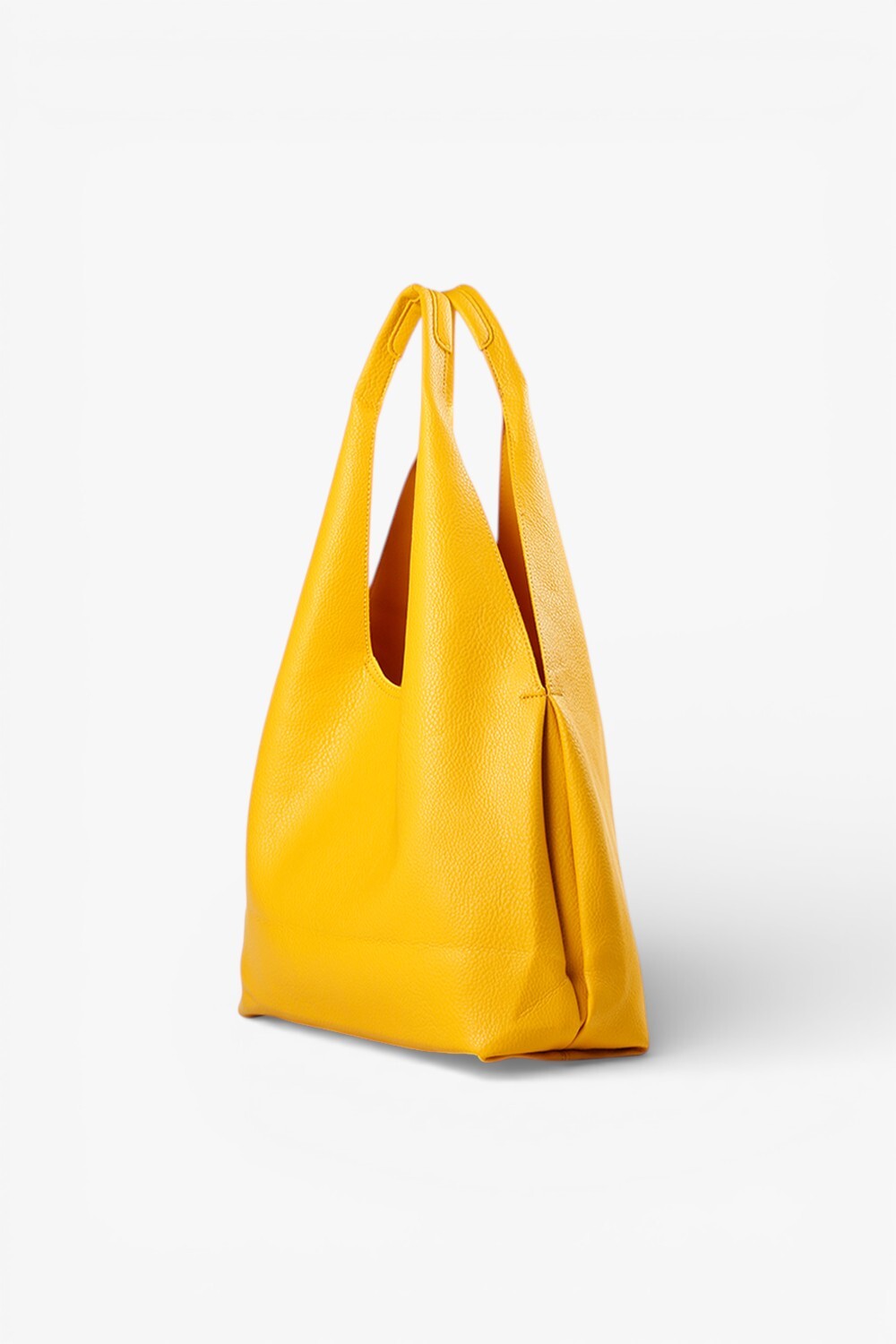 Fairy 素面簡約肩背包 黃色