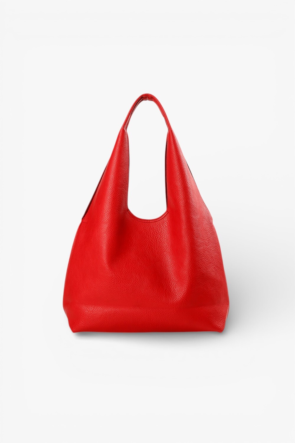 Fairy 素面簡約肩背包 紅色