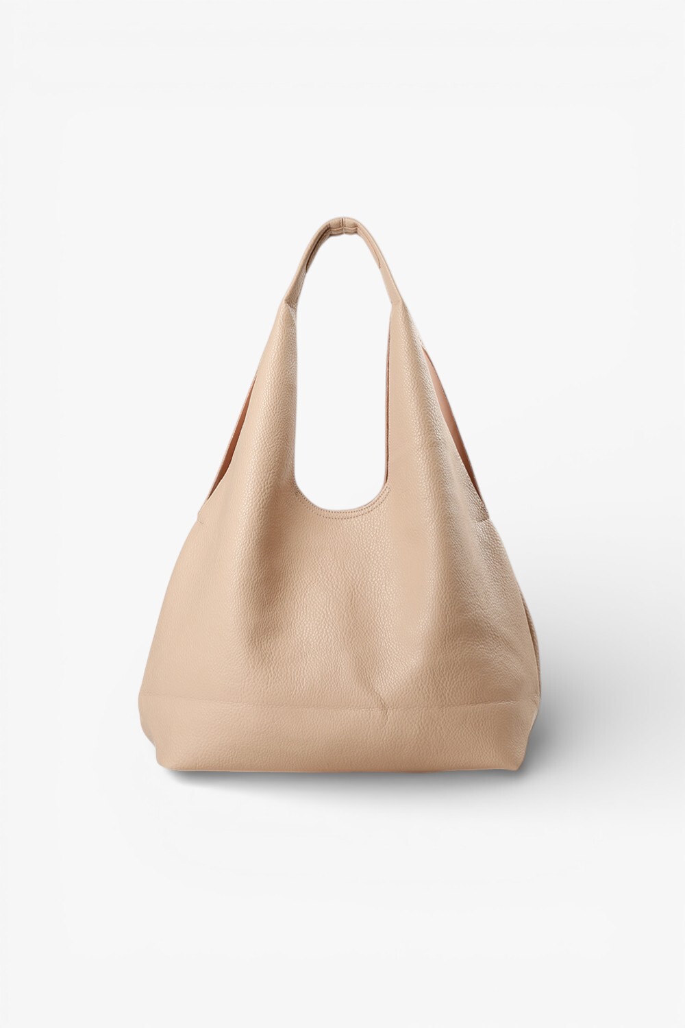 Fairy 素面簡約肩背包 粉紅