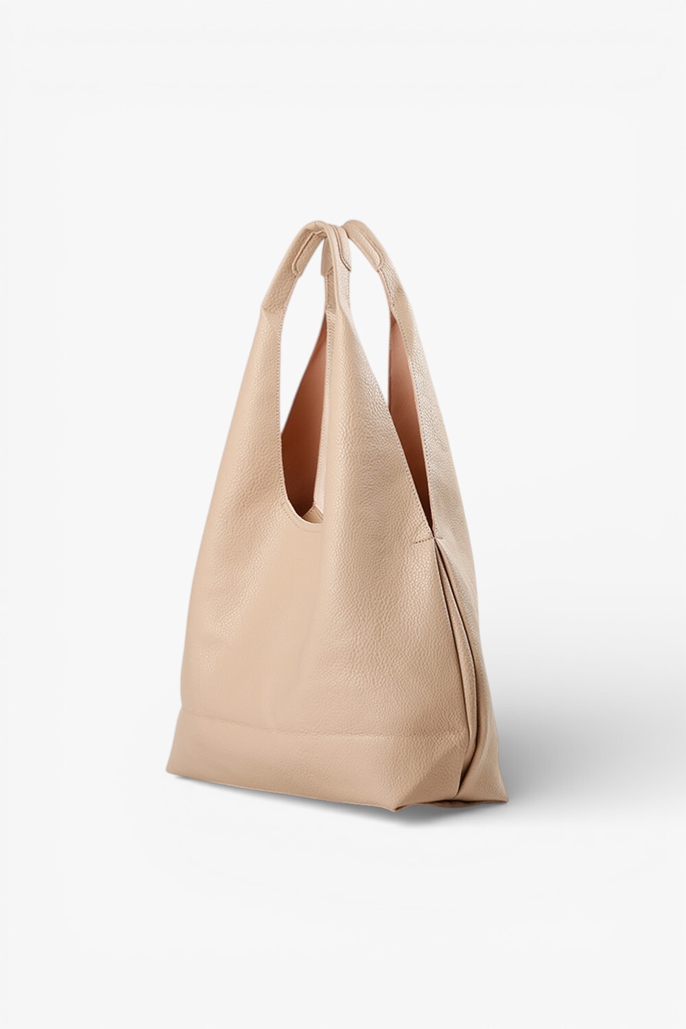 Fairy 素面簡約肩背包 粉紅