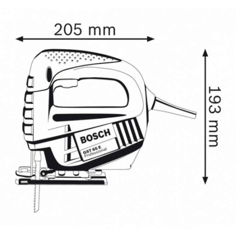 BOSCH線鋸機 GST 65 06015091C0