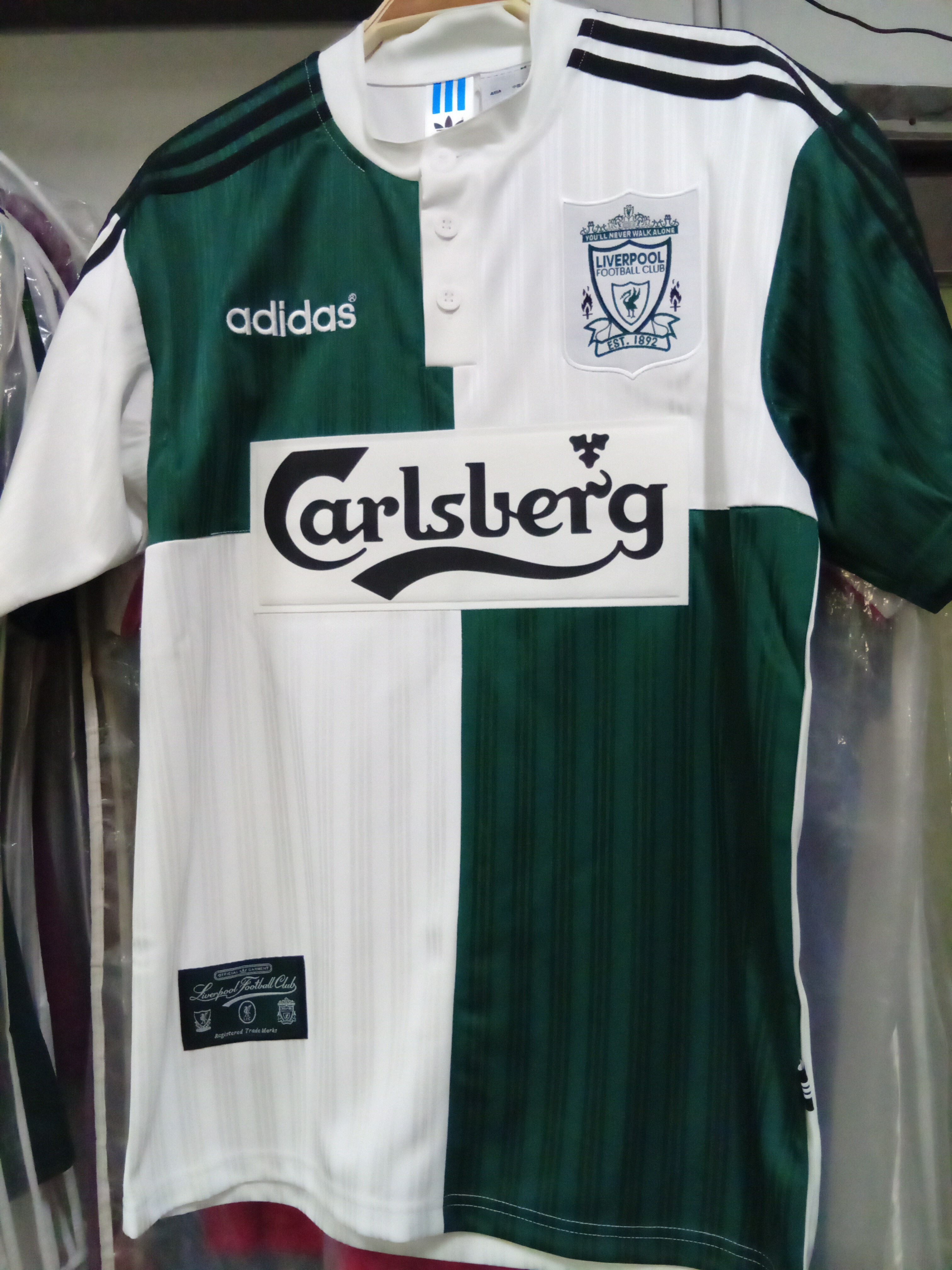 95-96利物浦作客復刻球衣