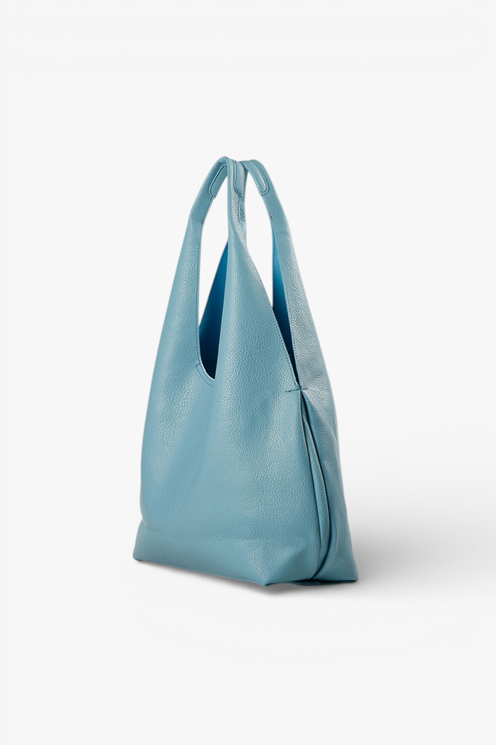 Fairy 素面簡約肩背包 水藍