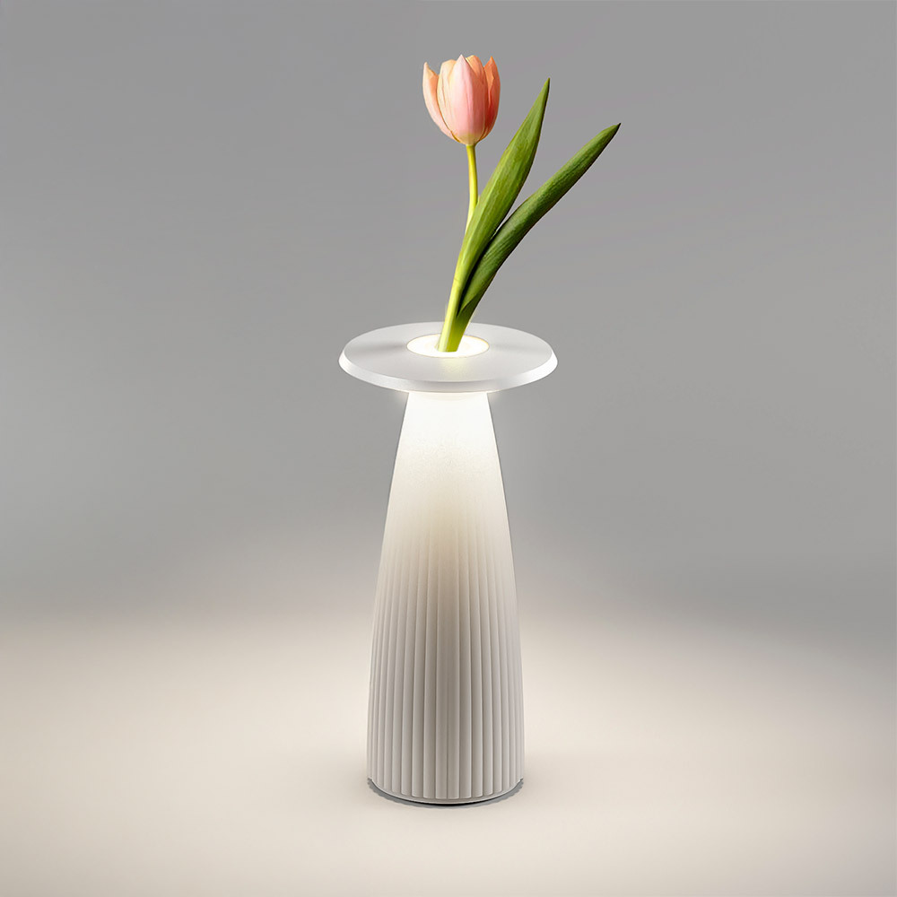 義大利UBIQUA-Flora 花影自然美|無線 桌燈