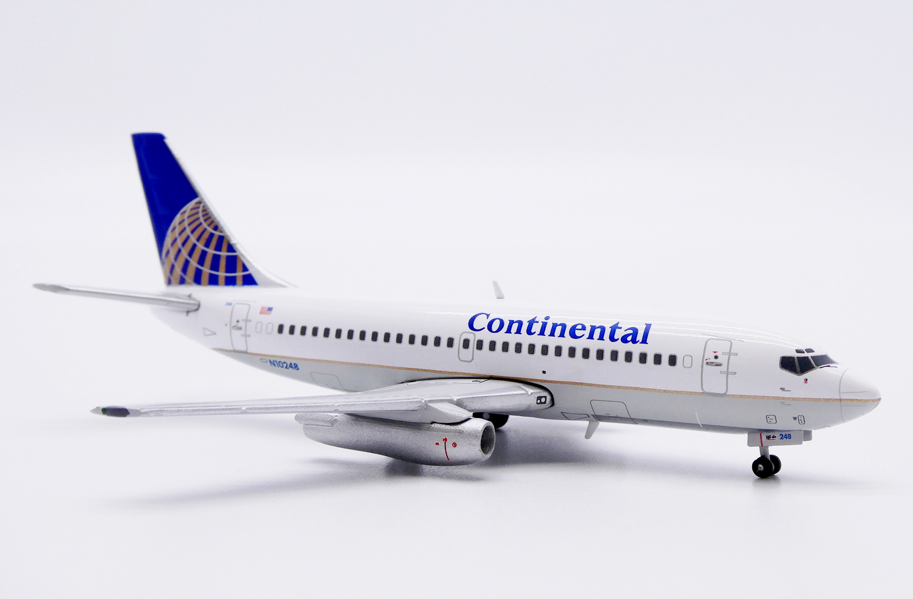 JC WINGS 1/400 美國大陸航空 波音737-200 N10248 標準塗裝