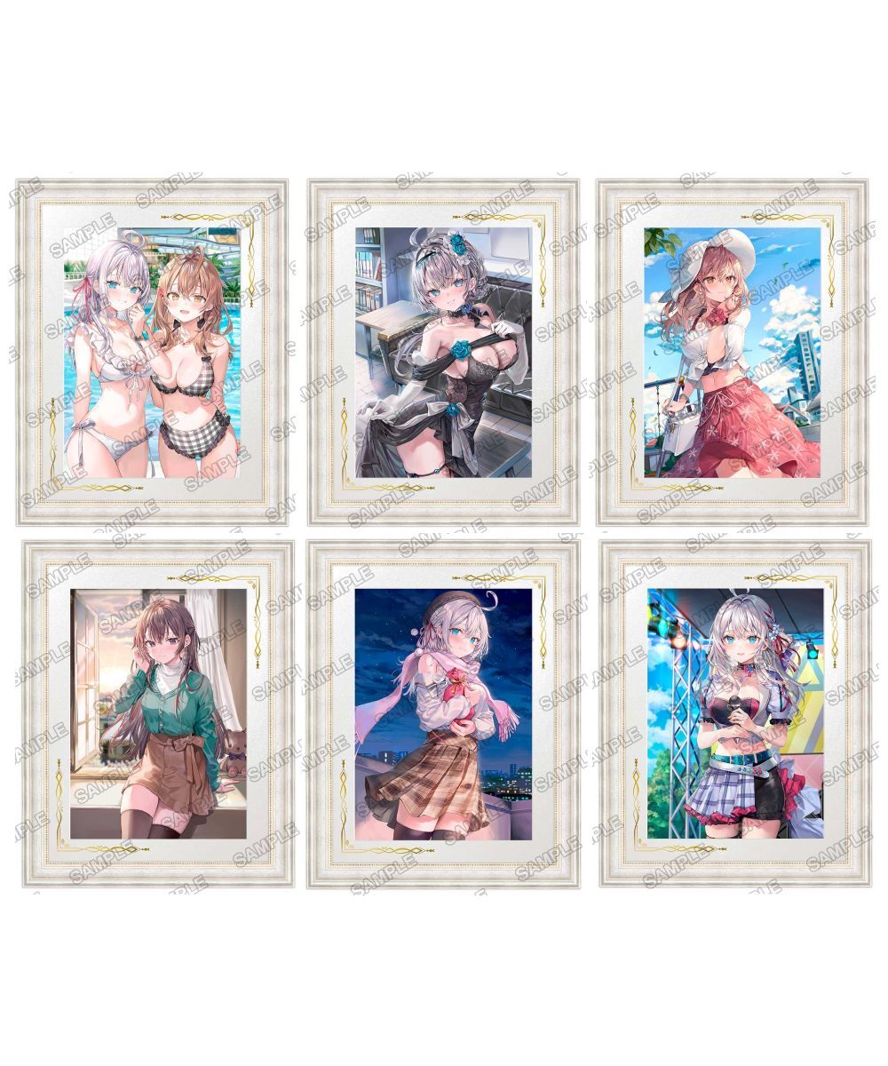 預購-『不時輕聲地以俄語遮羞的鄰座艾莉同學』 高精細印刷畫 系列【日本進口精品】