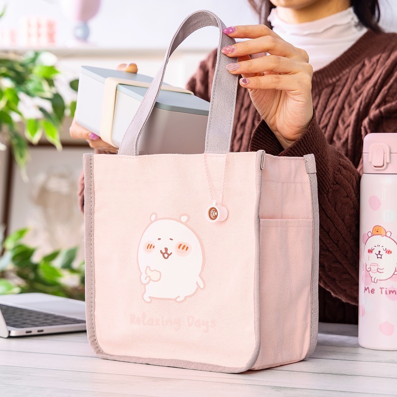 預訂｜Nagano Characters 粉紅色午餐手提袋