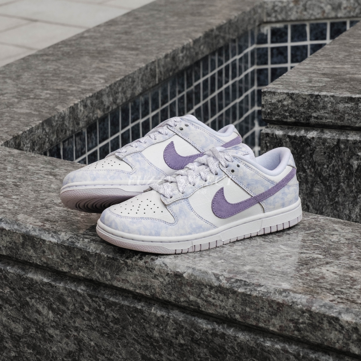 【逢甲 FUZZY】 W Nike Dunk Low "Purple" 渲染 水洗 薰衣草 白紫 DM9467-500