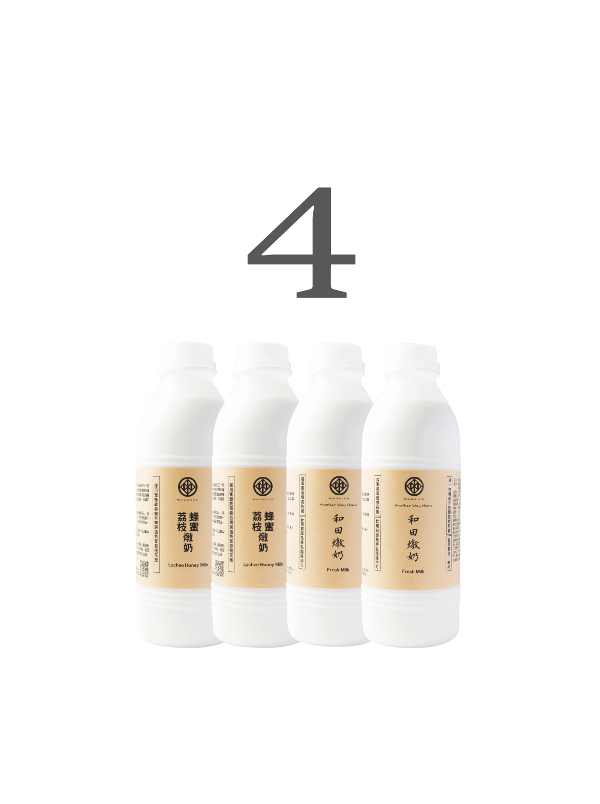 燉奶｜蜂蜜｜4 入組