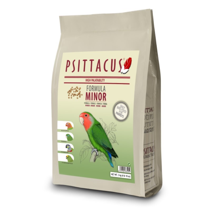Psittacus 牡丹鸚鵡 (愛情鳥) 糧 滋養丸 - 3kg