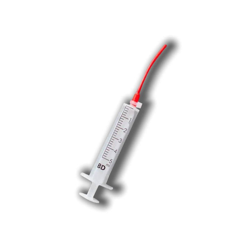 Psittacus 紅軟管餵食器 - 5ml