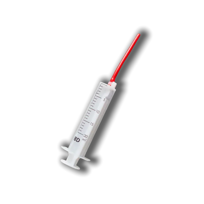 Psittacus 紅軟管餵食器 - 20ml