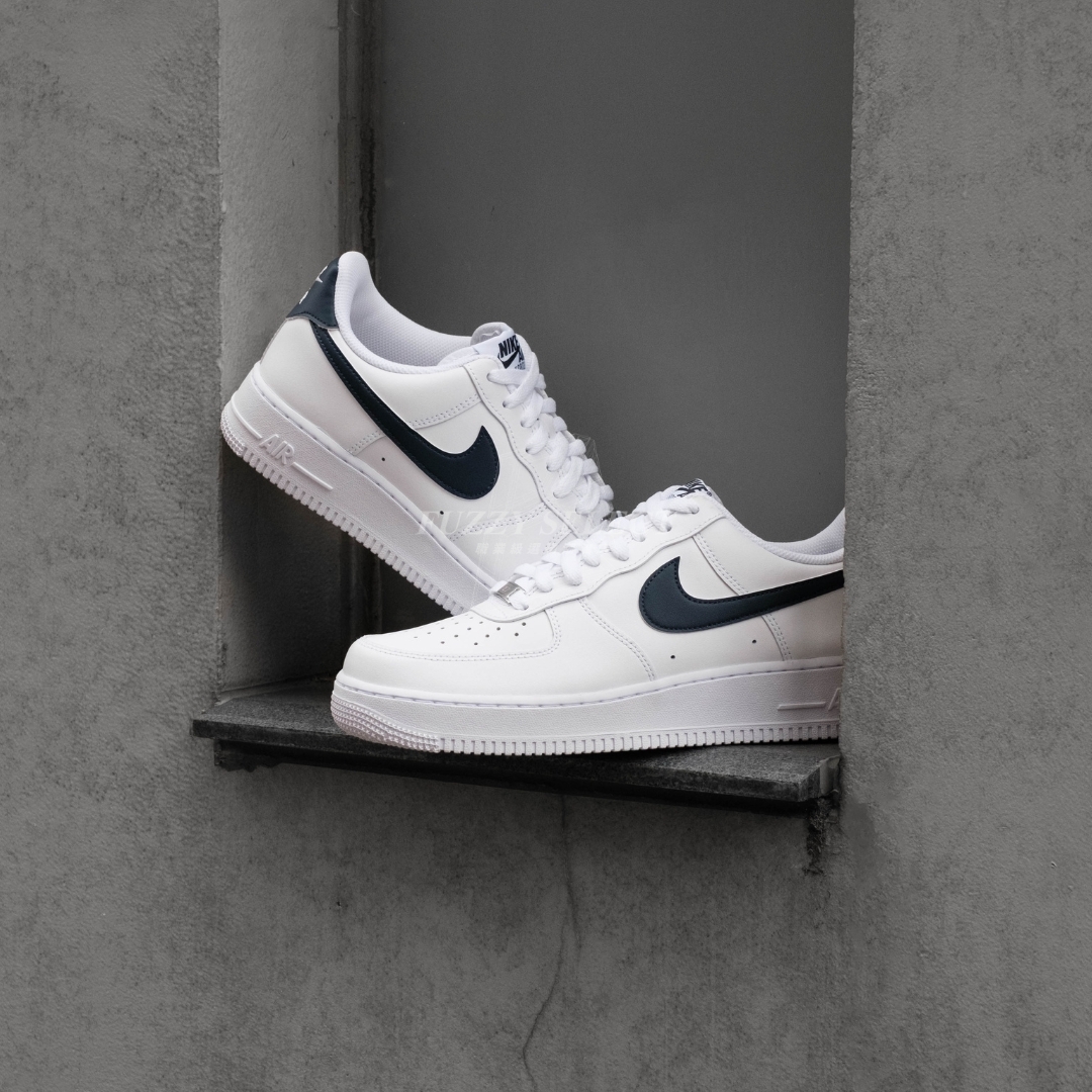 【逢甲 FUZZY】Nike Air Force 1 "Navy Blue" 白藍勾 海軍藍 FJ4146-119