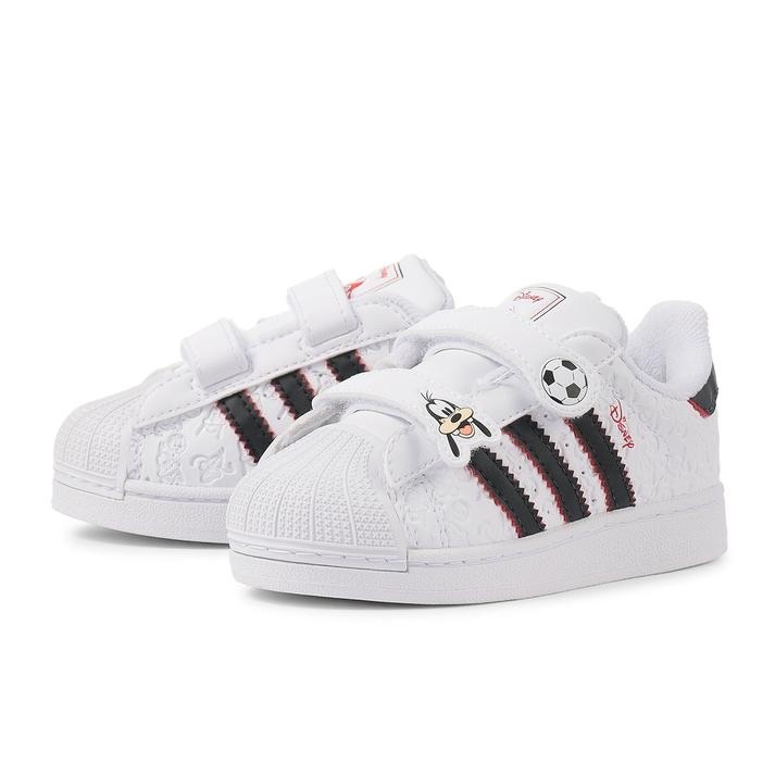 Adidas Superstar II x Disney 迪士尼 高飛 足球 白色 小童 中童 童鞋 IH1744